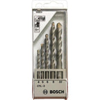 Bosch Silver Percussion Granite Drill Bit Set - Goldpeak Tools PH Bosch