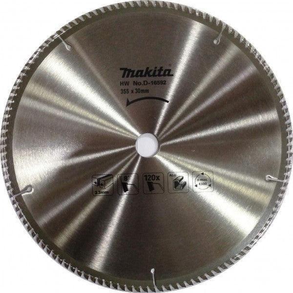 Makita D-16592 Circular Saw Blade 14" x 120T for Aluminum - KHM Megatools Corp. Main image