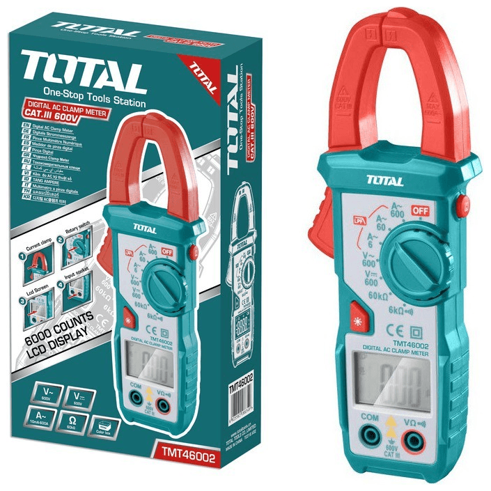 Total TMT46002 Digital AC Clamp Meter / Tester | Total by KHM Megatools Corp. Main image