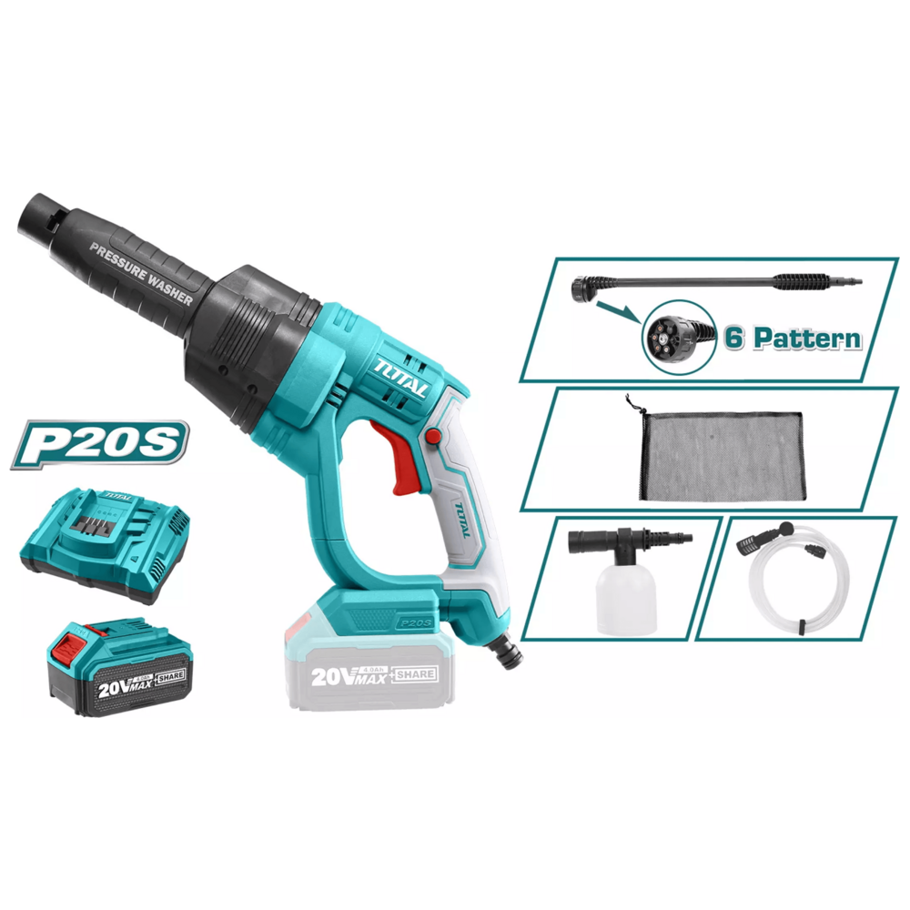 Total TPWLI20084 20V Cordless Pressure Washer Secondary image