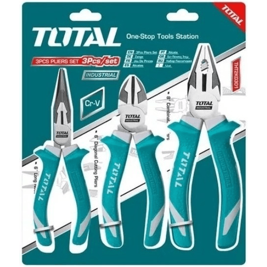 Total THT2K0301 3pcs Pliers Set | Total by KHM Megatools Corp. Main image