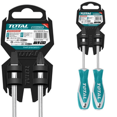 Total THT250201 2pcs Screwdriver Set | Total by KHM Megatools Corp.