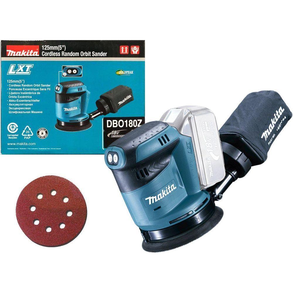 Makita DBO180Z 18V Cordless Random Orbit Sander (LXT-Series) [Bare] - Goldpeak Tools PH Makita Main image