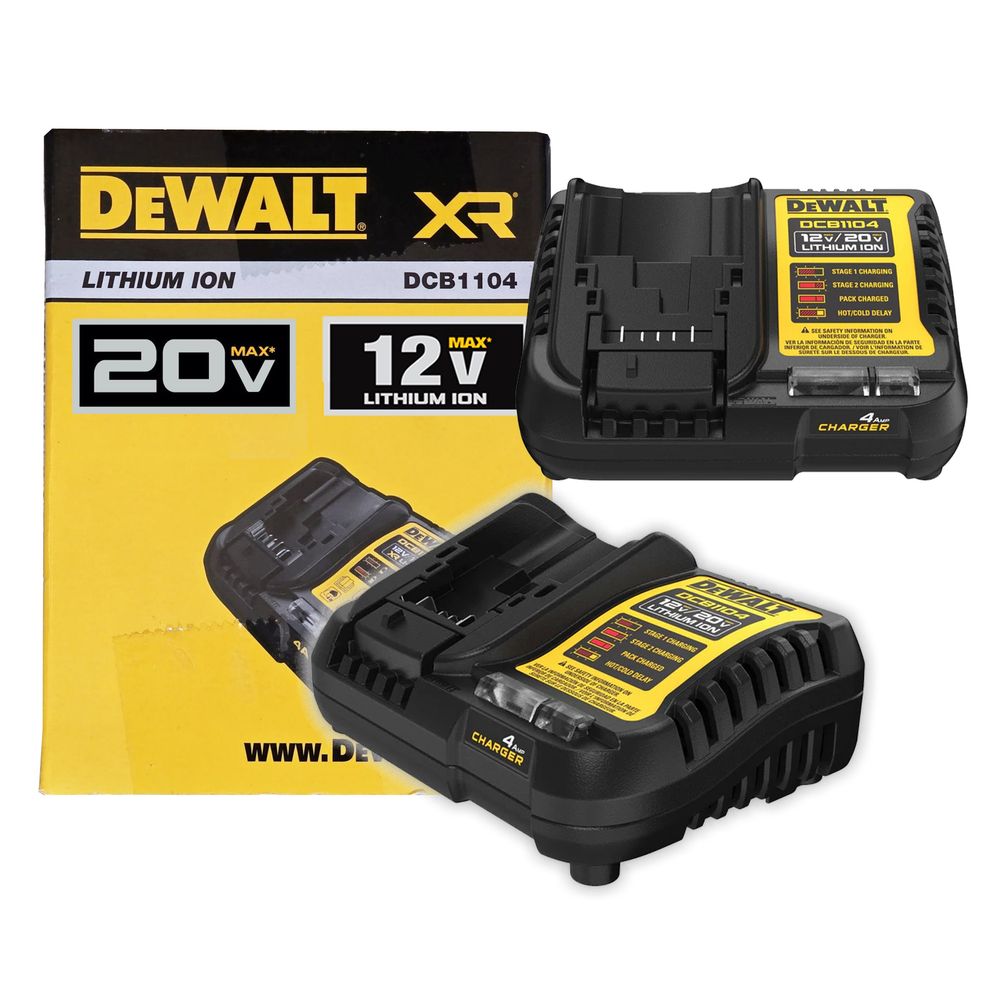 Dewalt DCB1104 12V/20V Multi Voltage Li-Ion Battery Charger | Dewalt by KHM Megatools Corp. Main image
