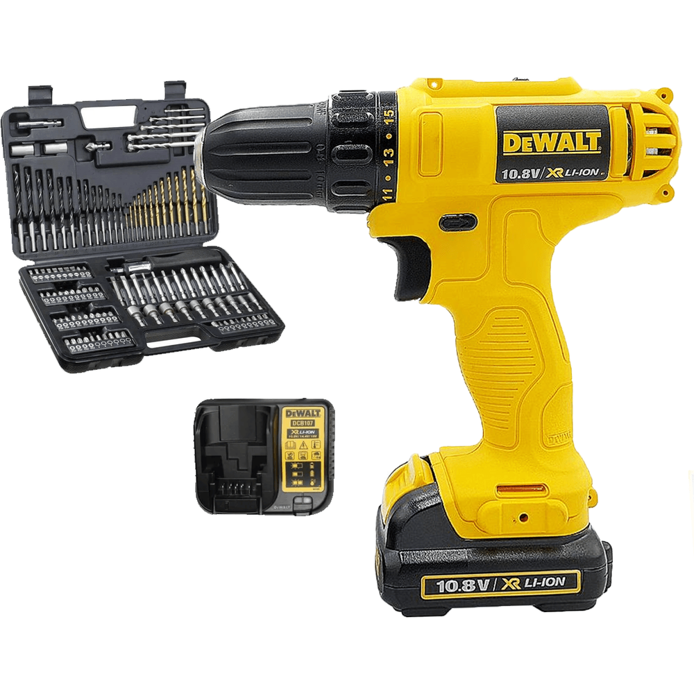 Dewalt DCD700C2A 10.8V / 12V Cordless Drill - Driver (109 Kit Set) [Kit] - KHM Megatools Corp. Main image