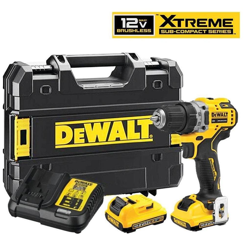 Dewalt DCD701D2 12V Sub Compact Brushless Cordless Drill / Driver (Kit) - KHM Megatools Corp. Main image