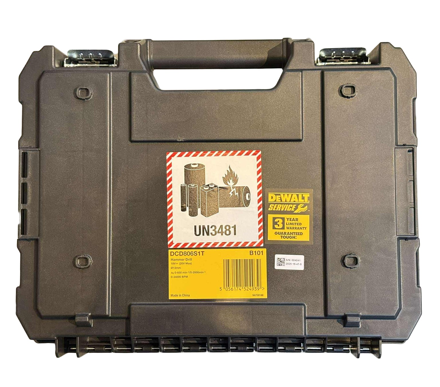 Dewalt DCD806S1T 20V Cordless Hammer Drill (1/2")