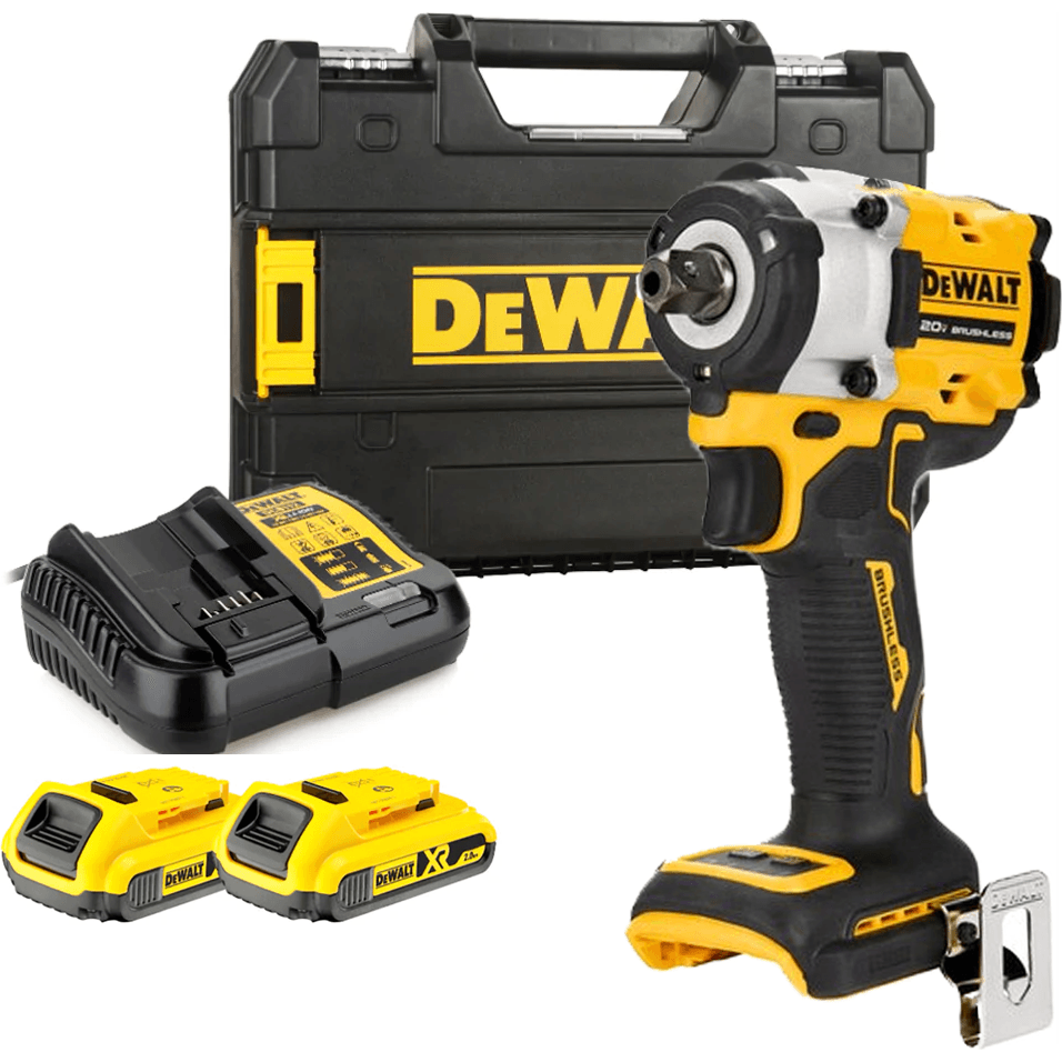 Dewalt DCF922D2 20V Cordless Impact Wrench (1/2" Drive) [Kit] - KHM Megatools Corp. Main image