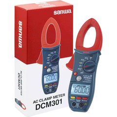 Sanwa DCM301 AC Clamp Meter / Tester [1000A AC] True RMS