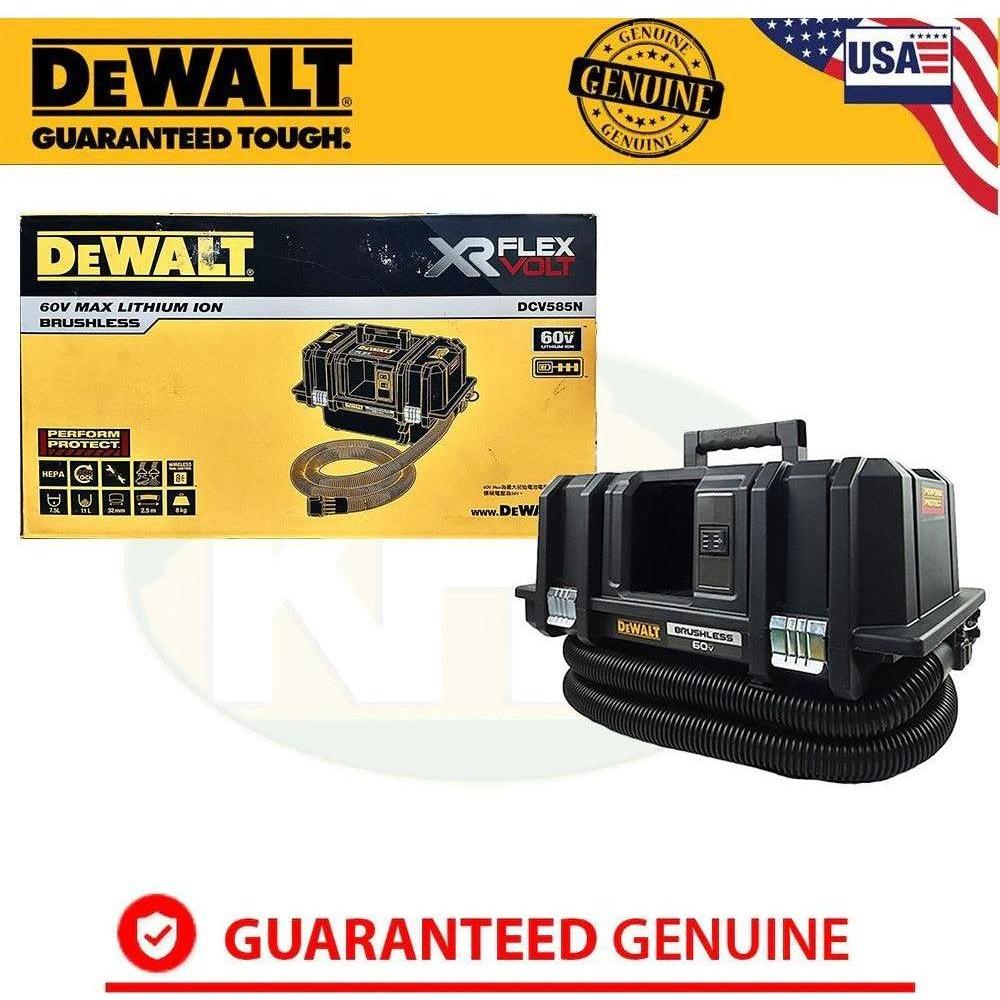Dewalt DCV585N 60V Flexvolt Cordless Vacuum (Wet & Dry) / Dust Extractor 11L (Bare) Secondary image