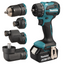 Makita DDF491ZJ01 18V Brushless Cordless Drill / Driver 5in1 Multi Head 13MM (LXT-Series) [Kit]