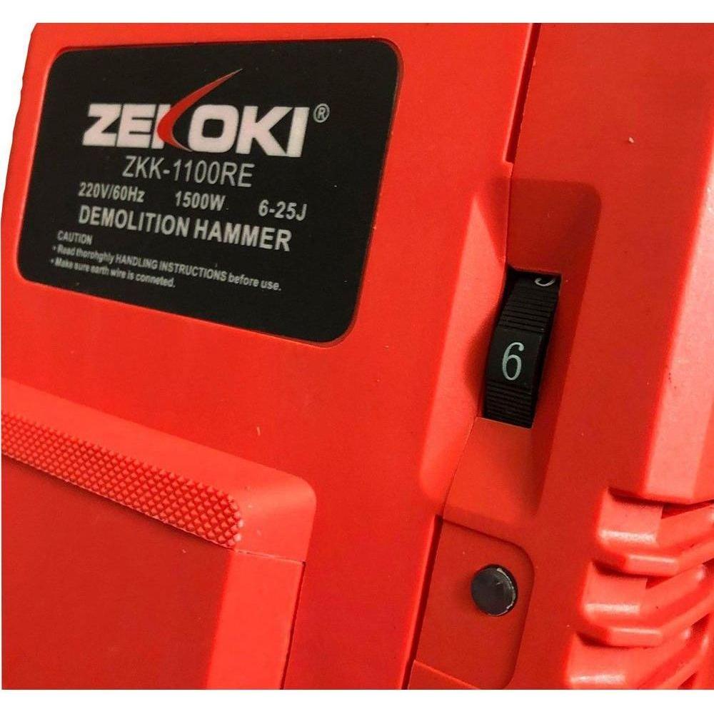 Zekoki ZKK-1100RE Demolition Hammer / Chipping Gun Secondary image