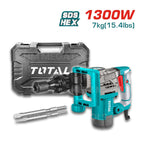 Total TH2130016 Chipping Gun / Demolition Hammer 1300W 17mm HEX (SS) - ToolsSavvy.ph