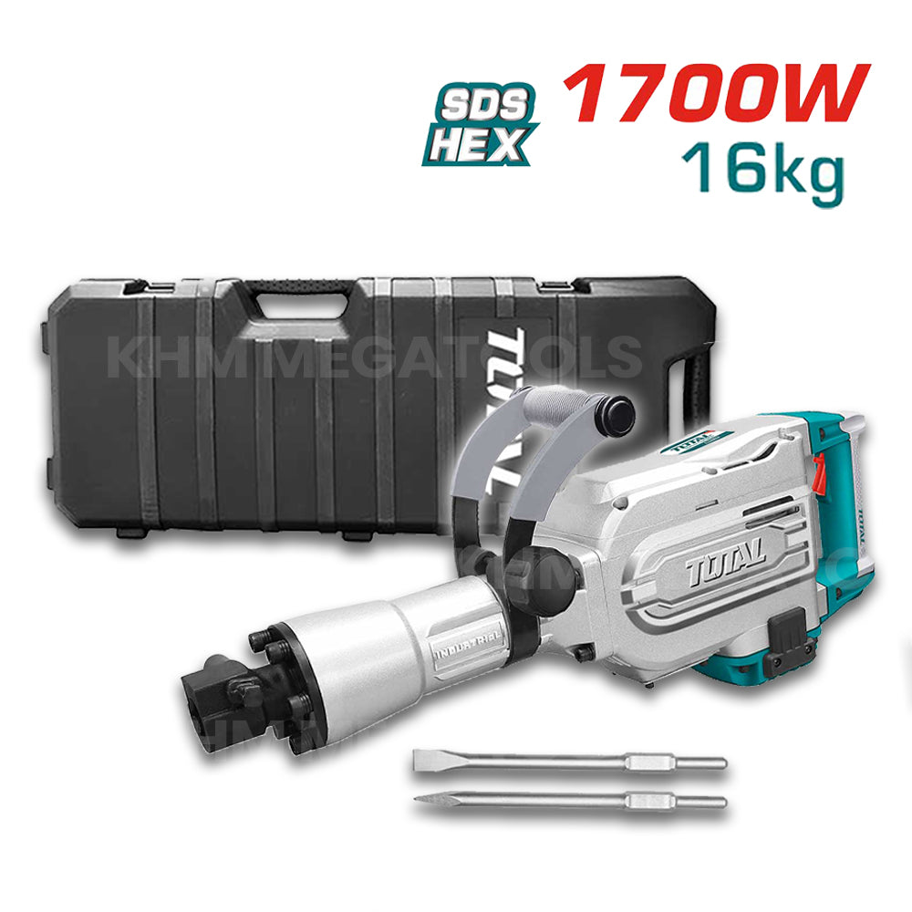 Total TH215456 Jack Hammer / Demolition Hammer 1700W 16kg - ToolsSavvy.ph Main image