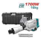 Total TH215456 Jack Hammer / Demolition Hammer 1700W 16kg