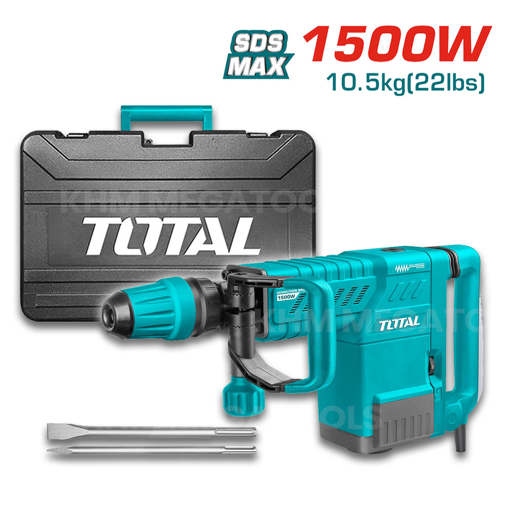 Total TH215002 SDS-Max Chipping Gun / Demolition Hammer 1500W Main image