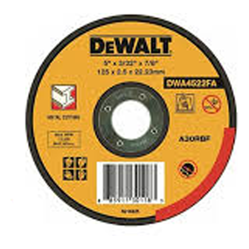Dewalt DWA4522FAIA Cutting Disc 5" | Dewalt by KHM Megatools Corp. Main image