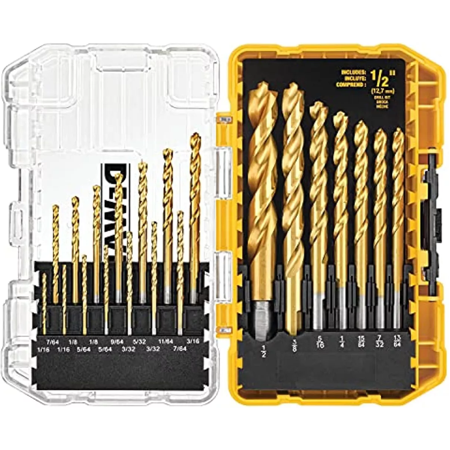 Dewalt DW1361 Titanium Nitrate Coated Drill Bit Set 21Pcs | Dewalt by KHM Megatools Corp. Main image