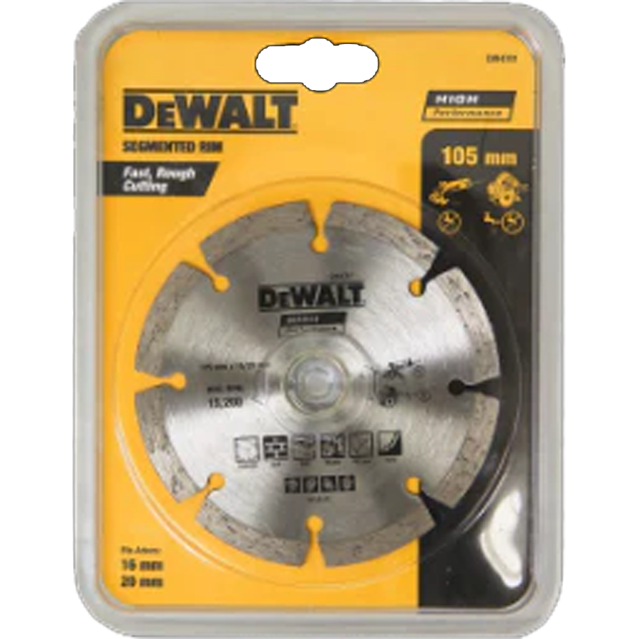 Dewalt DW4781 Diamond Cutting Wheel Segmented 4" | Dewalt by KHM Megatools Corp. Main image