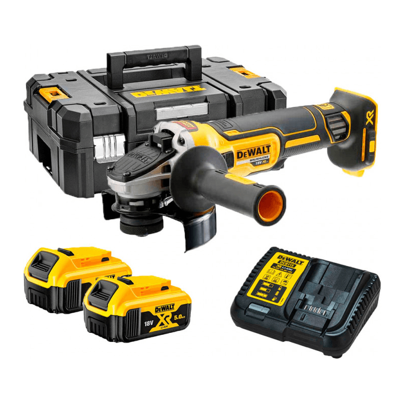 Dewalt DCG405P2 20V Cordless Angle Grinder 4" (Kit) Secondary image