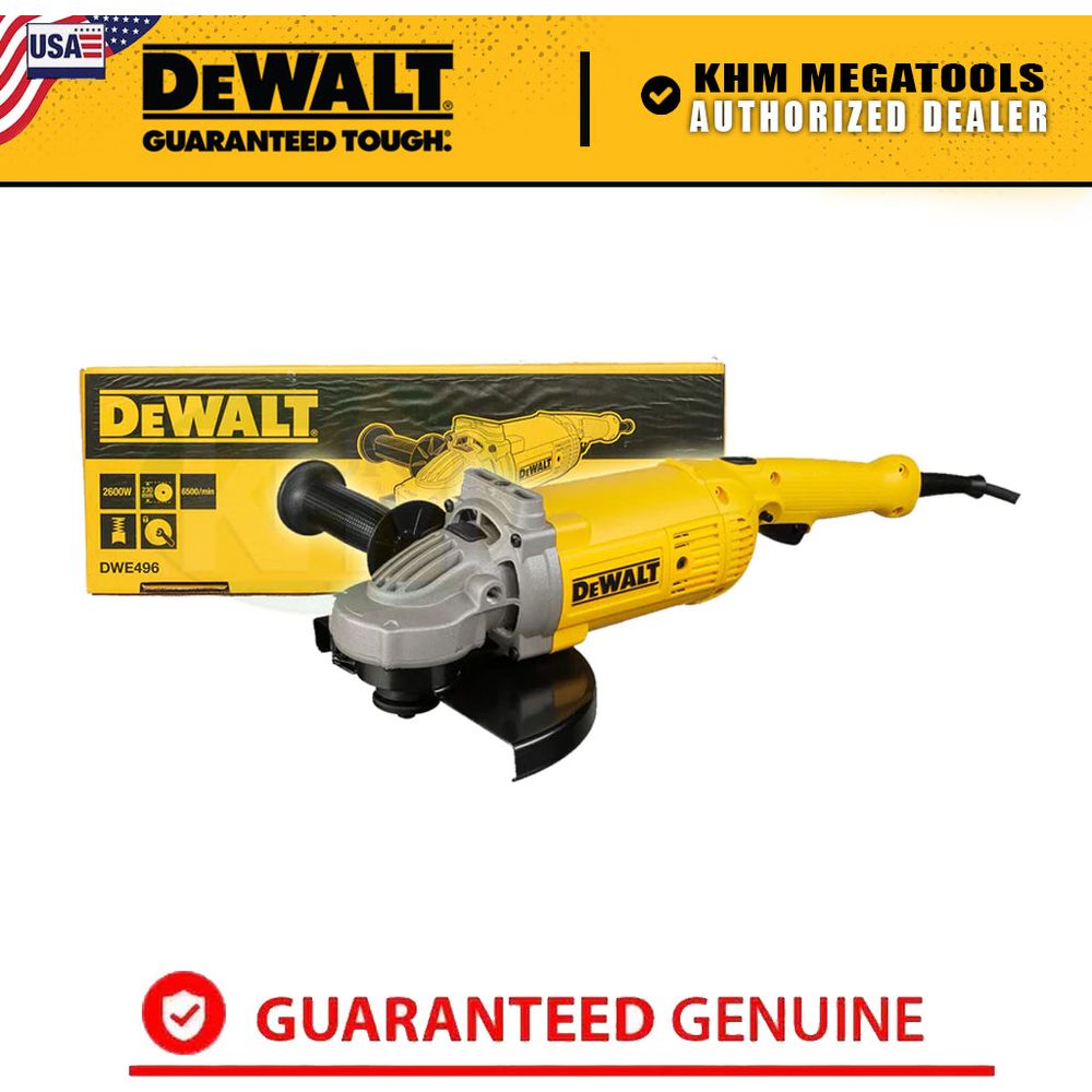 Dewalt DWE496 Angle Grinder 9" 2600W | Dewalt by KHM Megatools Corp.