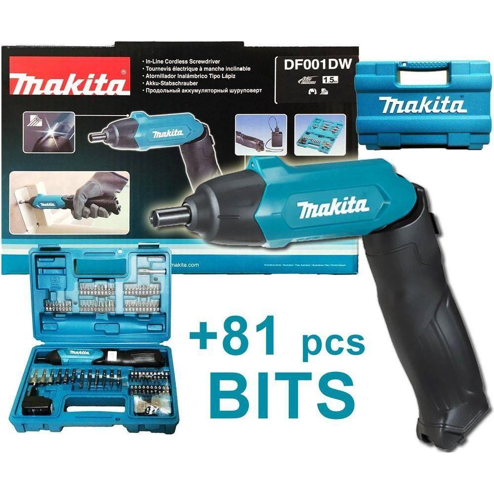 Makita DF001DW 3.6V Li-Ion Cordless Screwdriver - Goldpeak Tools PH Makita Main image