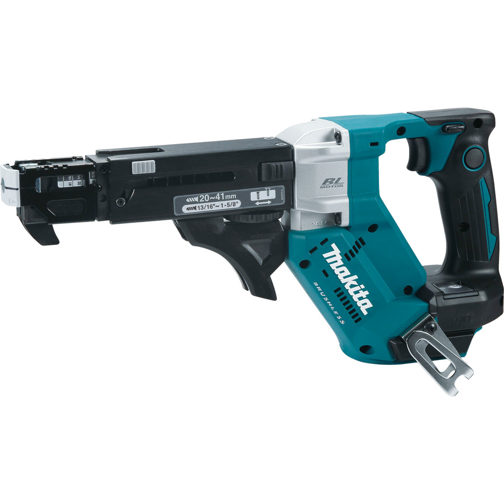 Makita DFR453Z LXT Cordless Brushless Collated Screwdriver 18V 41MM (1-5/8") Auto Feed Screwdriver with Silent Clutch | Makita by KHM Megatools Corp. Main image