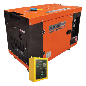 Bravus DG10000BR Diesel Generator 10kVa (with ATS Optional) | Bravus by KHM Megatools Corp. Main image