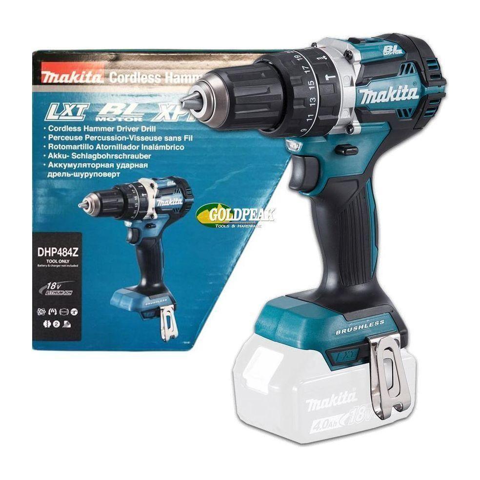 Makita DHP484Z Cordless Brushless Hammer Drill (LXT-Series) [Bare] - Goldpeak Tools PH Makita Main image