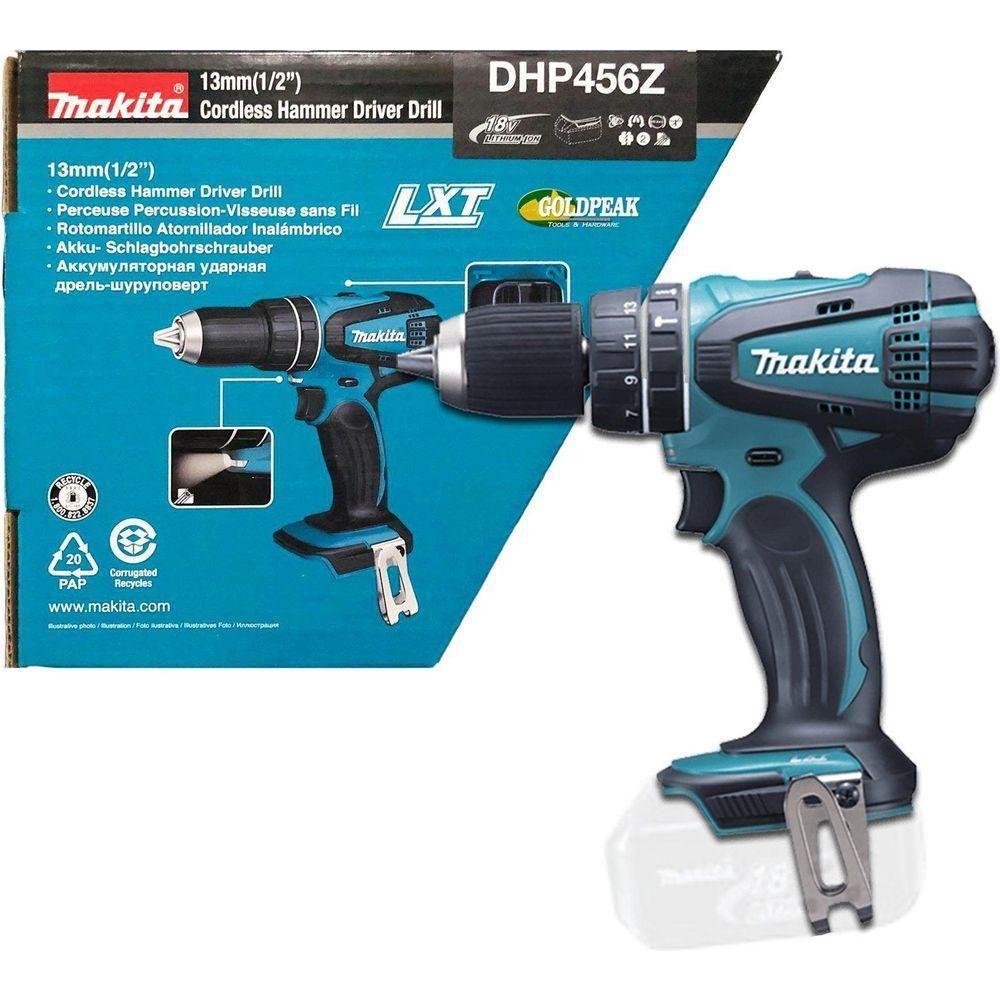 Makita DHP456Z 18V Cordless Hammer Drill [LXT-Series] (Bare) - Goldpeak Tools PH Makita Main image