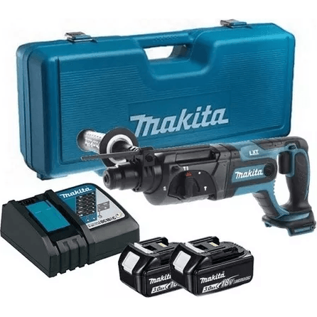 Makita DHR241RFE 18V Cordless Rotary Hammer 20mm (LXT) [Kit] Secondary image