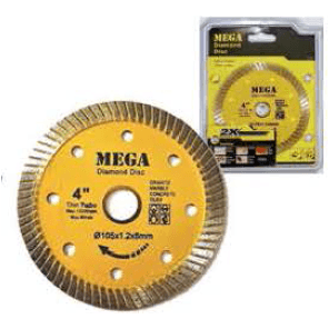 Megatools DIAM4M Diamond Cut Off Wheel 4" - KHM Megatools Corp. Main image