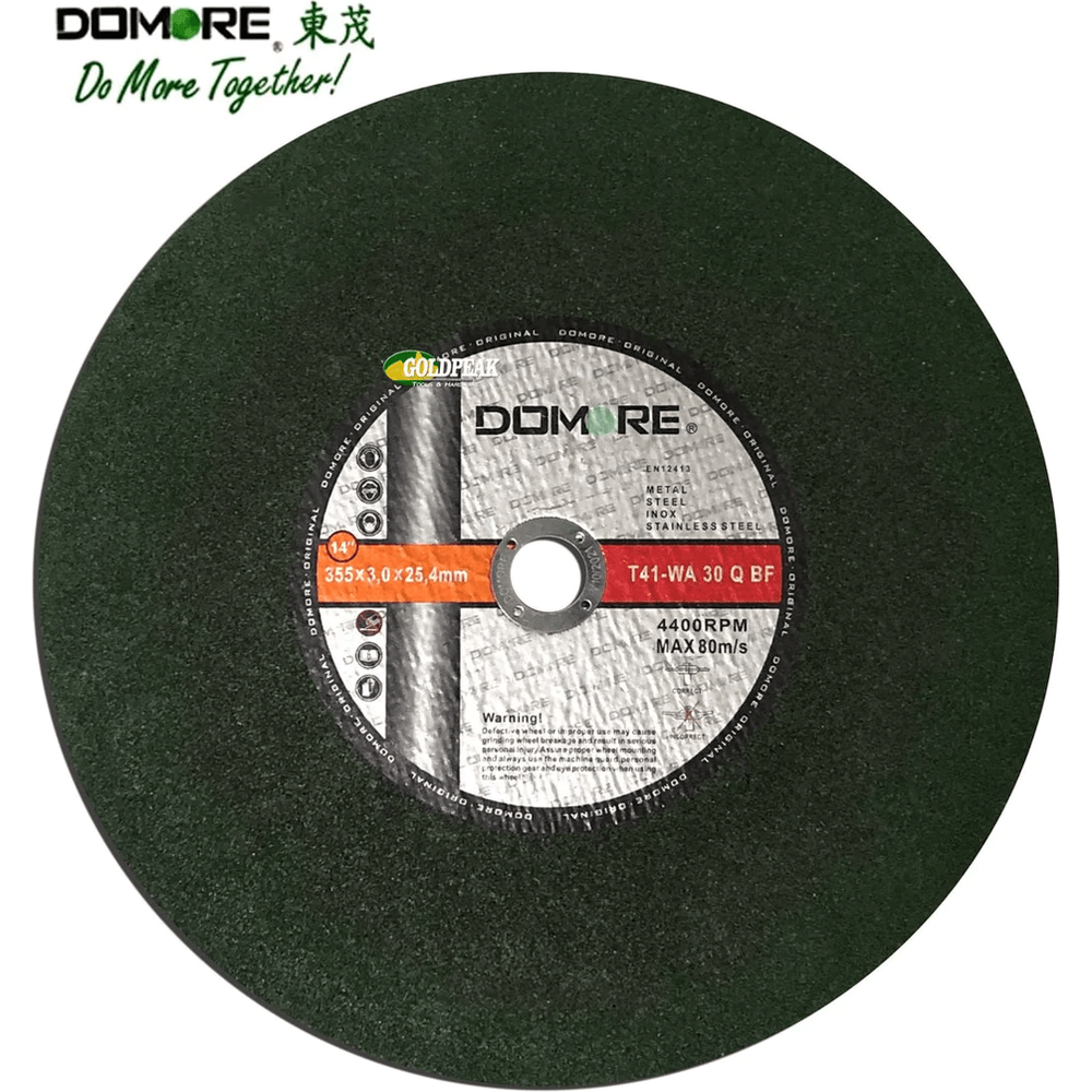 Domore Cut off Wheel 14" (T41-WA 30 QBF) - KHM Megatools Corp.