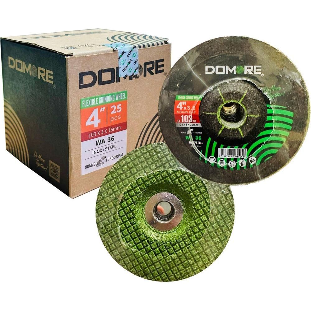 Domore Flexible Grinding Disc  4" for Metal | Domore by KHM Megatools Corp.