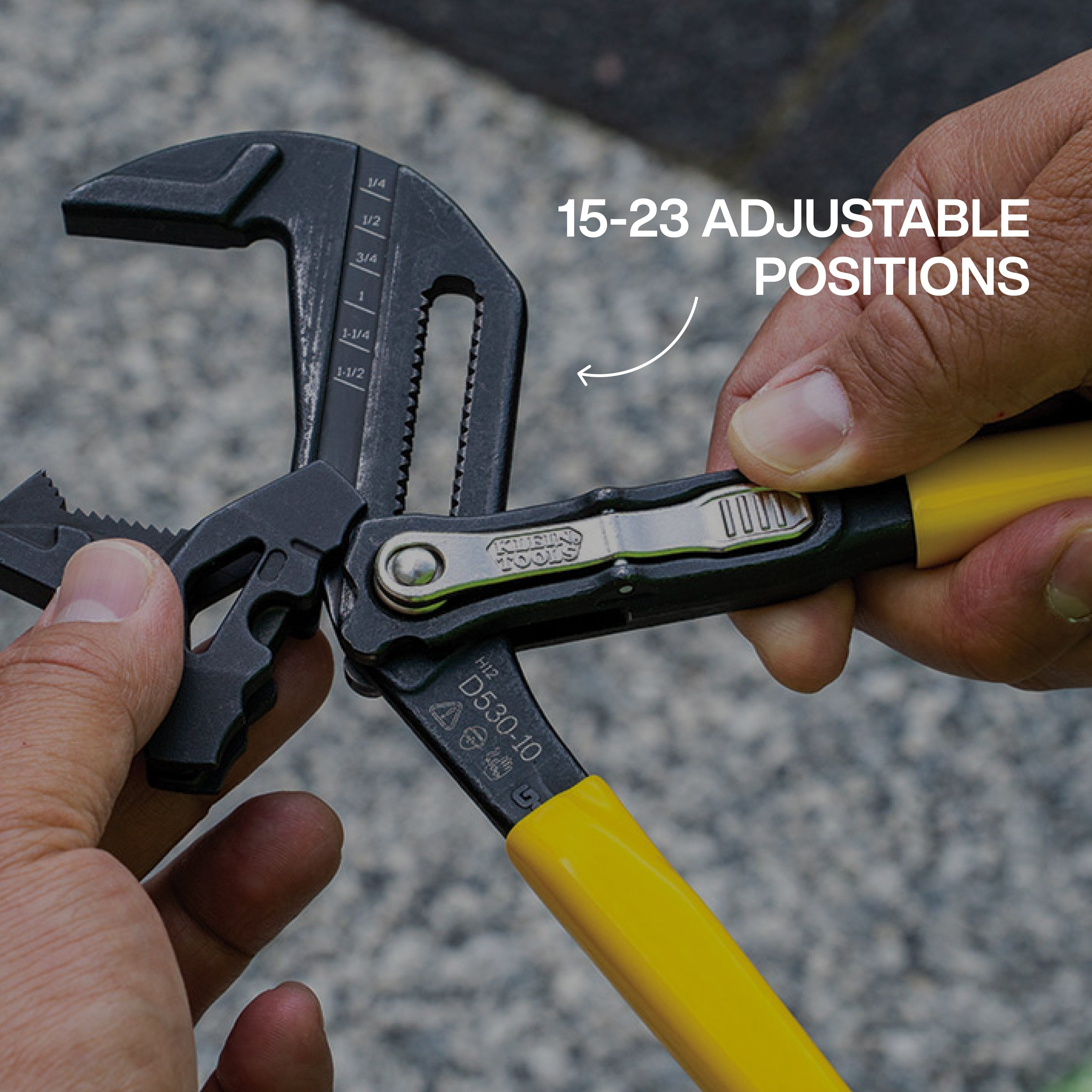 Klein D53003KIT Plier Wrench Set 3pcs