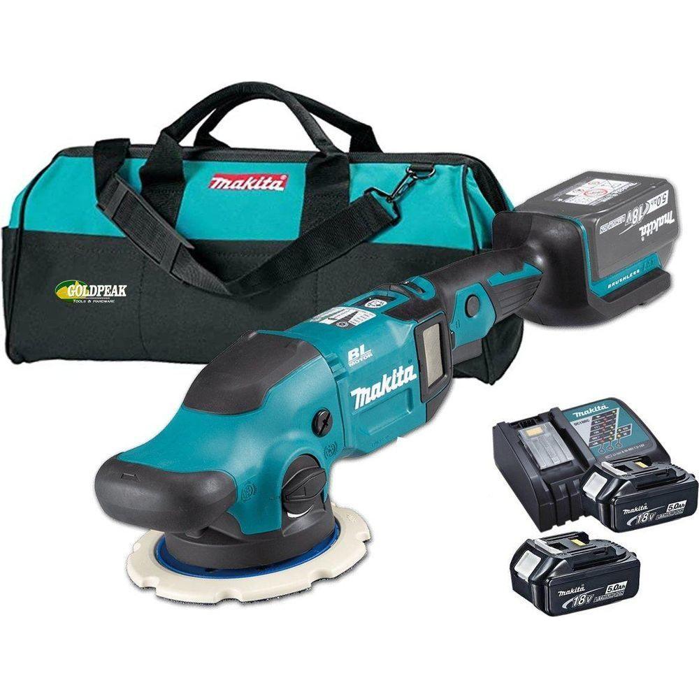 Makita DPO600RTE 18V Cordless Random Orbit / Dual Action Polisher (LXT-Series) - Goldpeak Tools PH Makita Main image