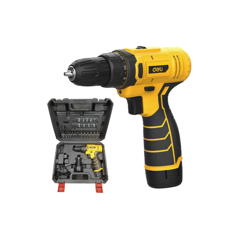 Deli EDL-DZ12-6A2 Cordless Drill 3/8" 12V | Deli by KHM Megatools Corp. Main image
