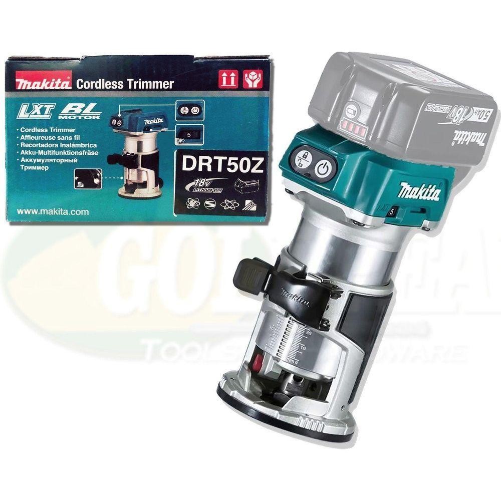 Makita DRT50Z 18V Cordless Brushless Laminate Trimmer / Palm Router (LXT-Series) [Bare] Secondary image