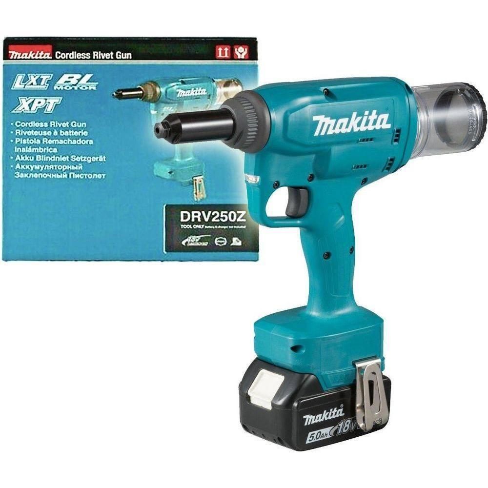 Makita DRV250Z 18V Cordless Brushless Riveter / Rivet Gun (LXT-Series) [Bare] - Goldpeak Tools PH Makita Main image