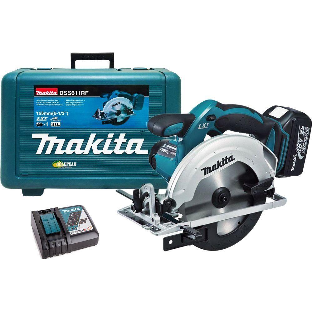 Makita DSS611RF 18V Cordless Circular Saw (LXT-Series) - Goldpeak Tools PH Makita Main image