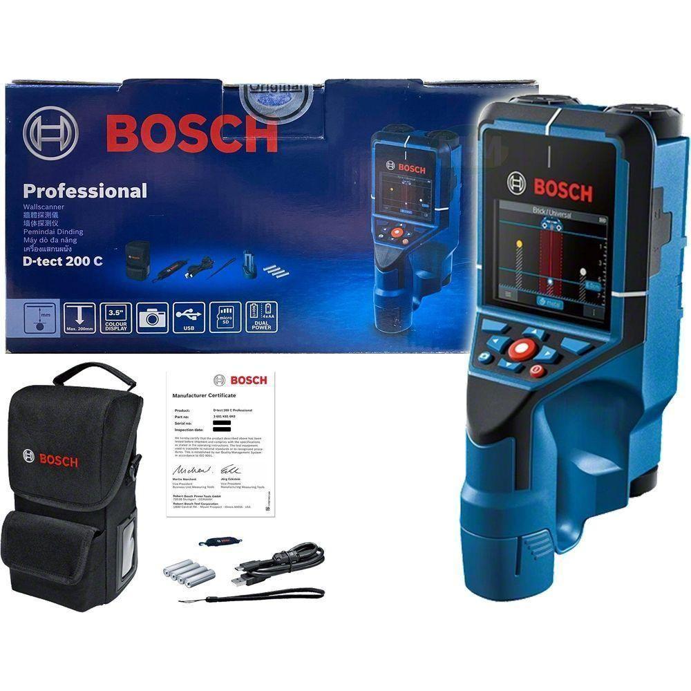 Bosch D-tect 200 C Wall scanner / Floor Scanner (200mm) (Open Seal) Secondary image