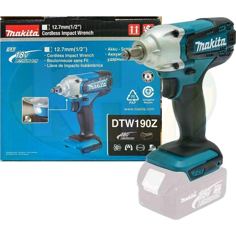 Makita DTW190Z Cordless Impact Wrench (LXT Series) [Bare] - KHM Megatools Corp. Main image