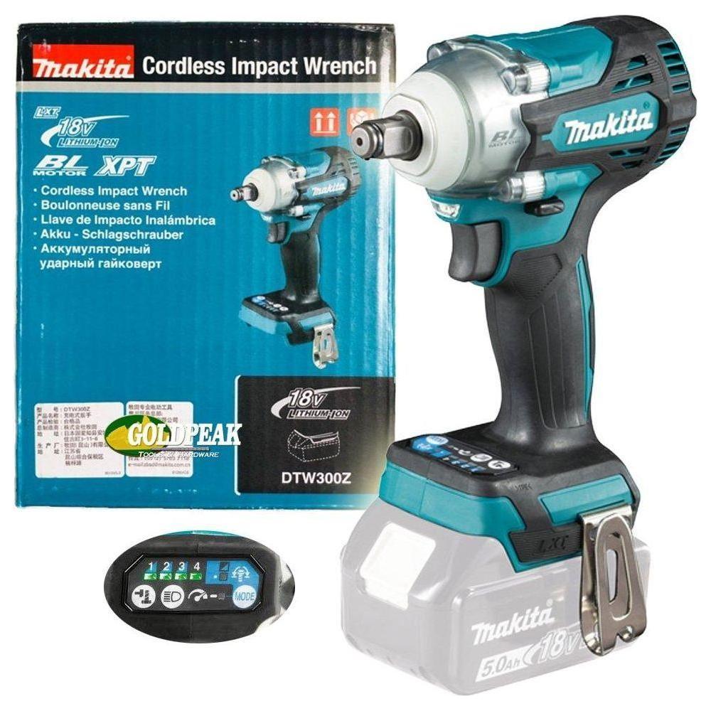 Makita DTW300Z 18V Cordless Brushless Impact Wrench (LXT-Series) [Bare] - Goldpeak Tools PH Makita Main image