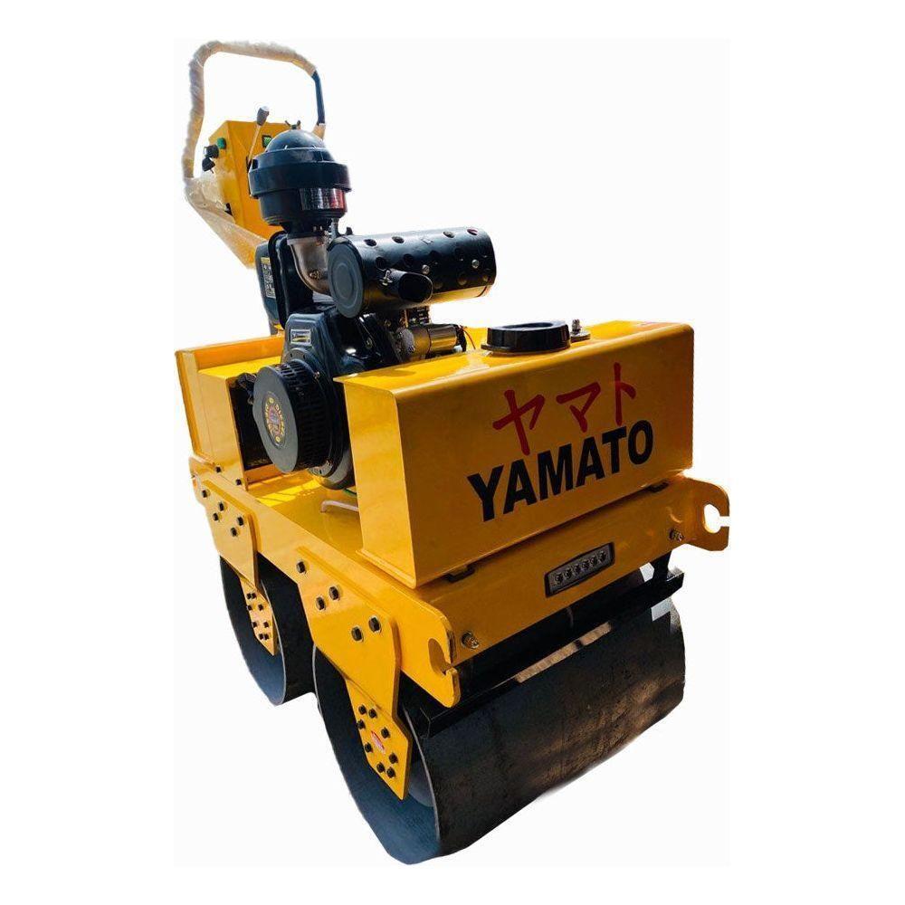 Yamato YVR-WB600 Double Drum Road Roller w/ 12HP Diesel Engine | Yamato by KHM Megatools Corp. Main image