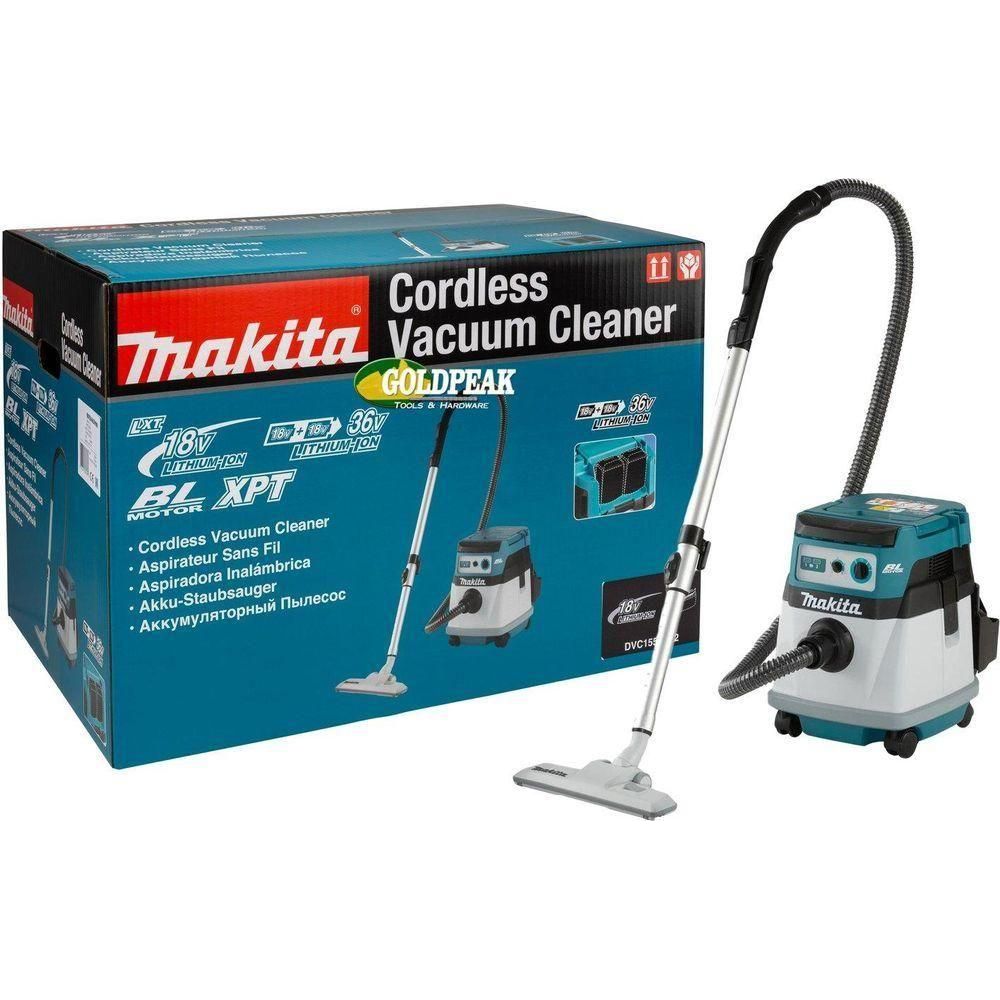Makita DVC155LZX2 36V Cordless Wet & Dry Vacuum (LXT-Series) [Bare] - Goldpeak Tools PH Makita Main image