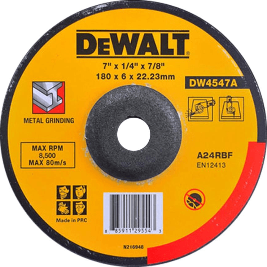 Dewalt DW4547A Grinding Disc 7" for Metal - KHM Megatools Corp. Main image