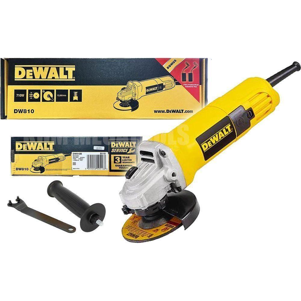 Dewalt DW810 Angle Grinder 4" 710W (DW810-B) - KHM Megatools Corp. Main image