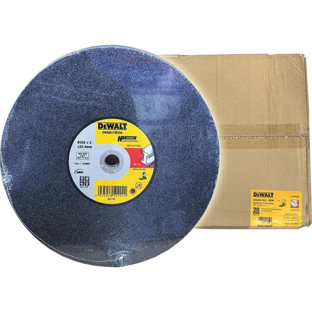 Dewalt DWA8011RFCIA Cut Off Wheel 14" [A30QBF Type 1] - KHM Megatools Corp. Main image