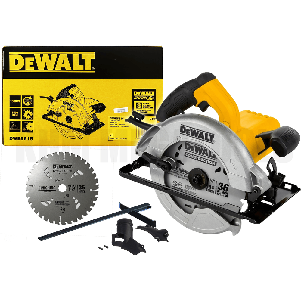 Dewalt DWE5615 Circular Saw 7-1/4" 1500W - KHM Megatools Corp. Main image