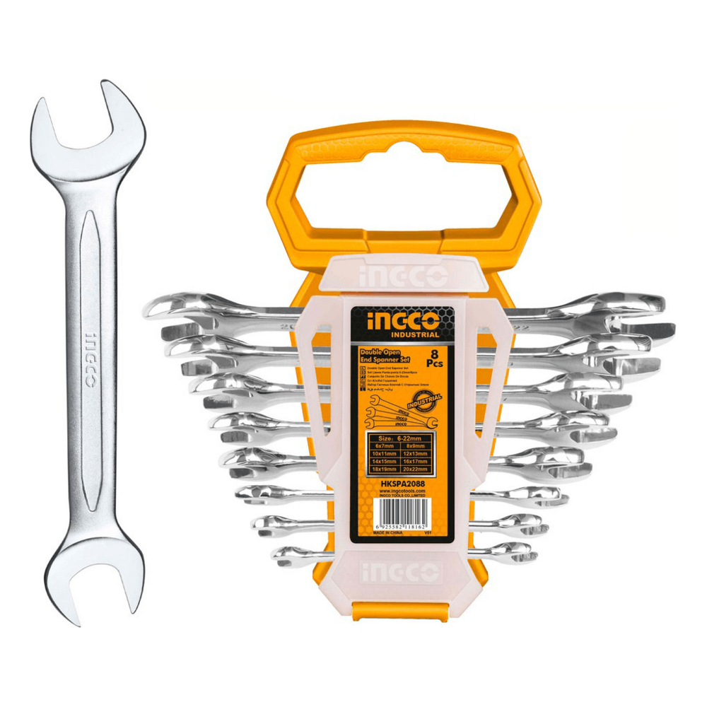 Ingco Double Open End Spanner / Open Wrench Set - KHM Megatools Corp. Main image